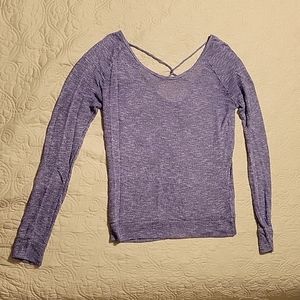 Purple Live Love Dream light sweater